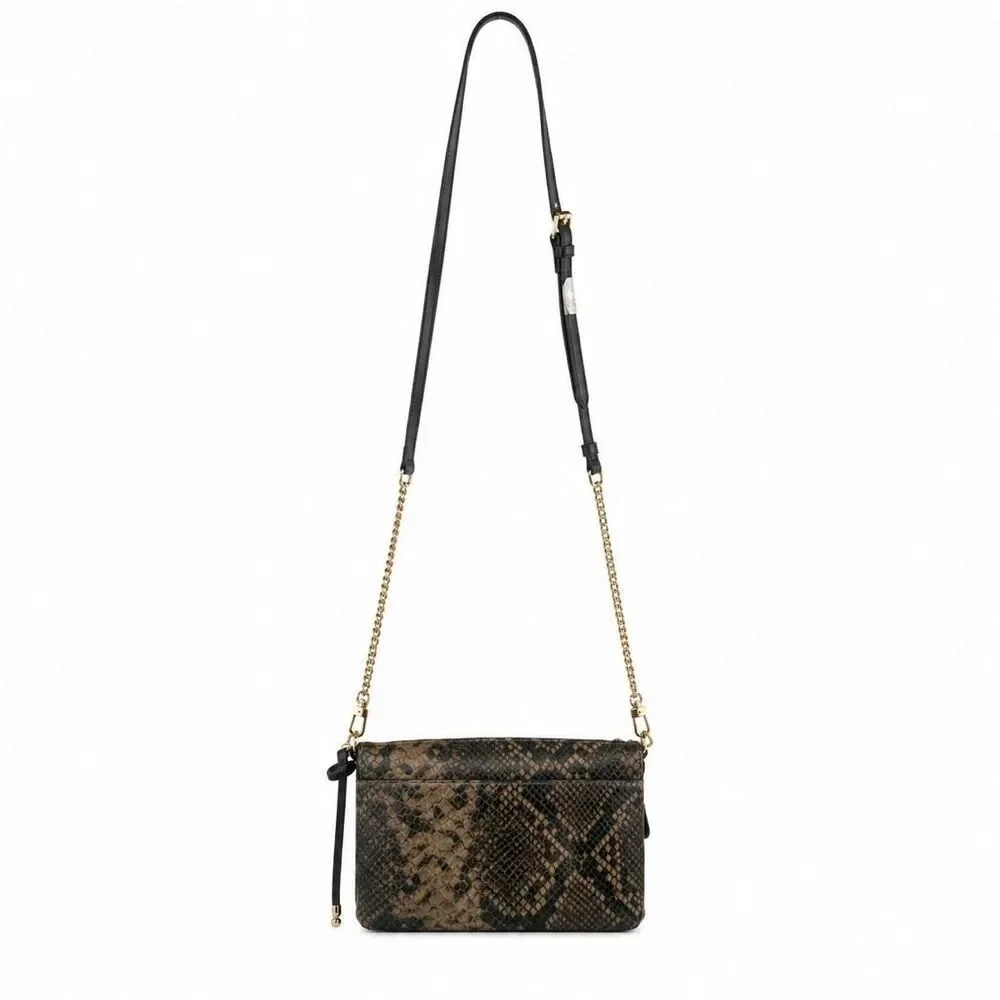 Radley London Lexington Snake Embossed Leather Crossbody Bag